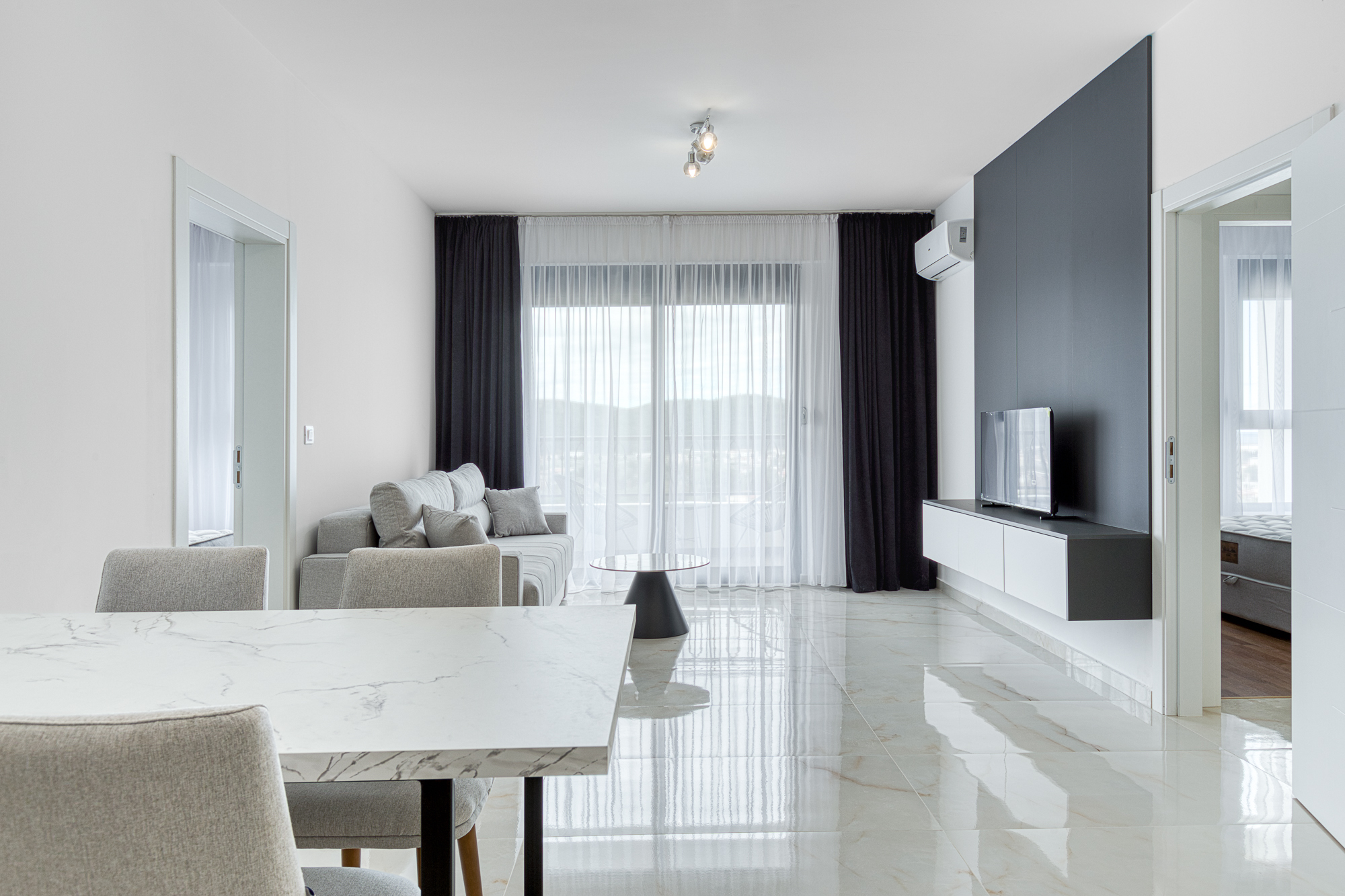 Bright Two-Bedroom Apartment in Bar