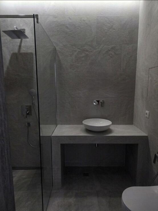 A 270 m2 seaside villa in Budva, nearing completion, is for sale.