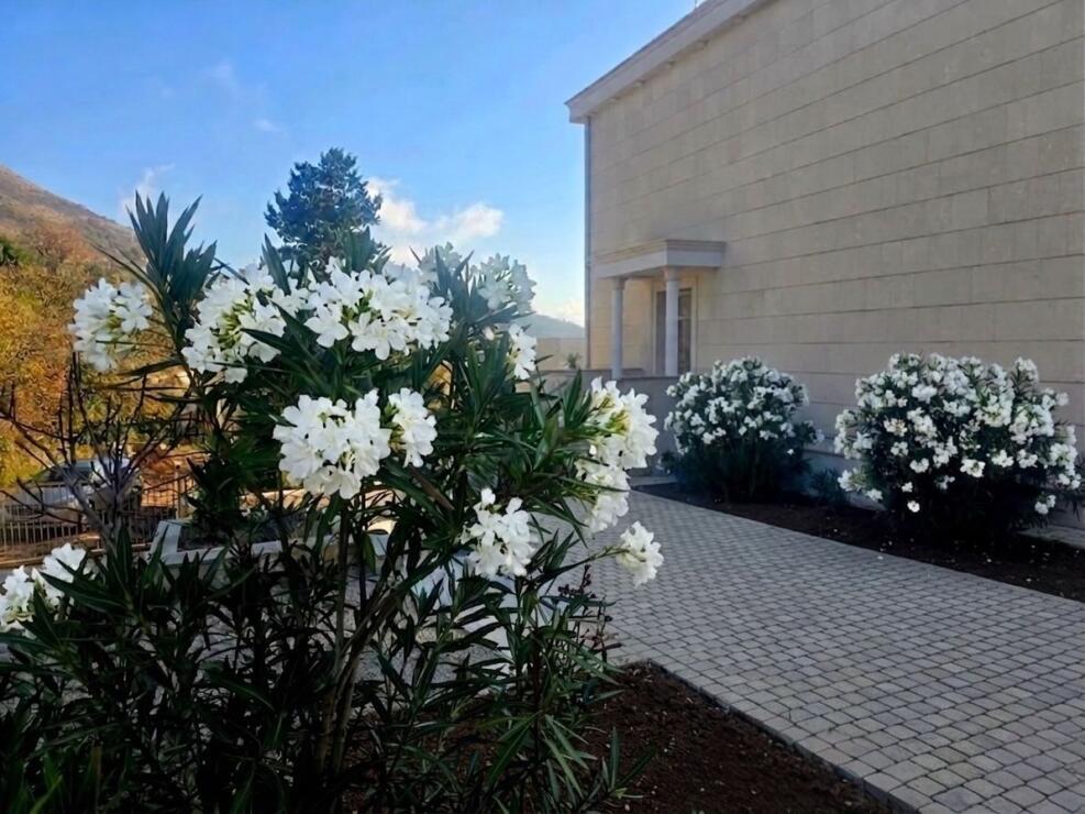 A 270 m2 seaside villa in Budva, nearing completion, is for sale.