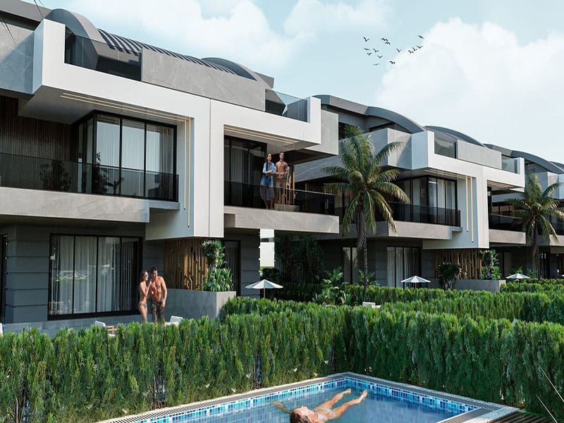 Modern four bedroom semi-detached Villas in Belek – TC1972
