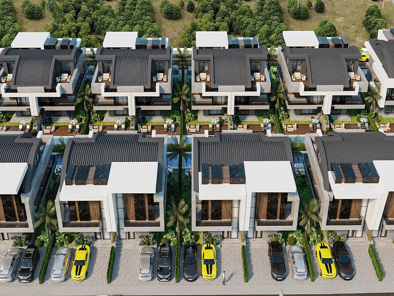 Modern four bedroom semi-detached Villas in Belek – TC1972