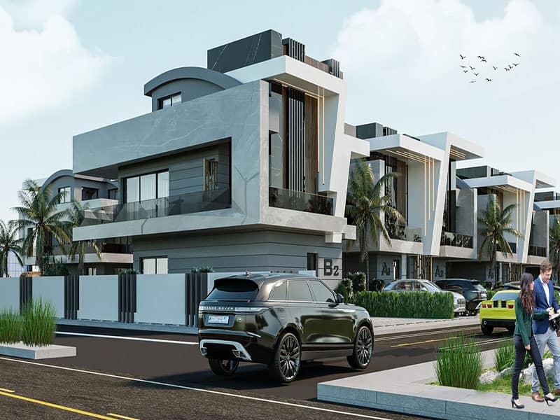 Modern four bedroom semi-detached Villas in Belek – TC1972