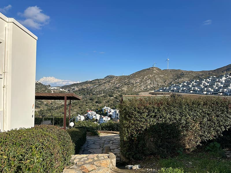 Charming semi-detached Villa with sea views in Gumusluk, Bodrum – TC1959