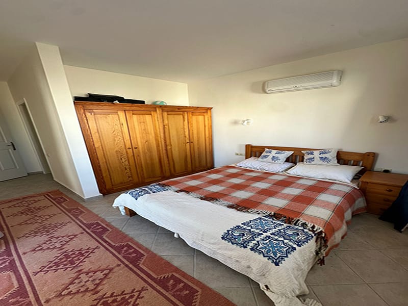 Charming semi-detached Villa with sea views in Gumusluk, Bodrum – TC1959