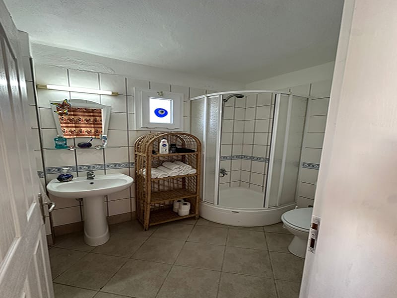 Charming semi-detached Villa with sea views in Gumusluk, Bodrum – TC1959