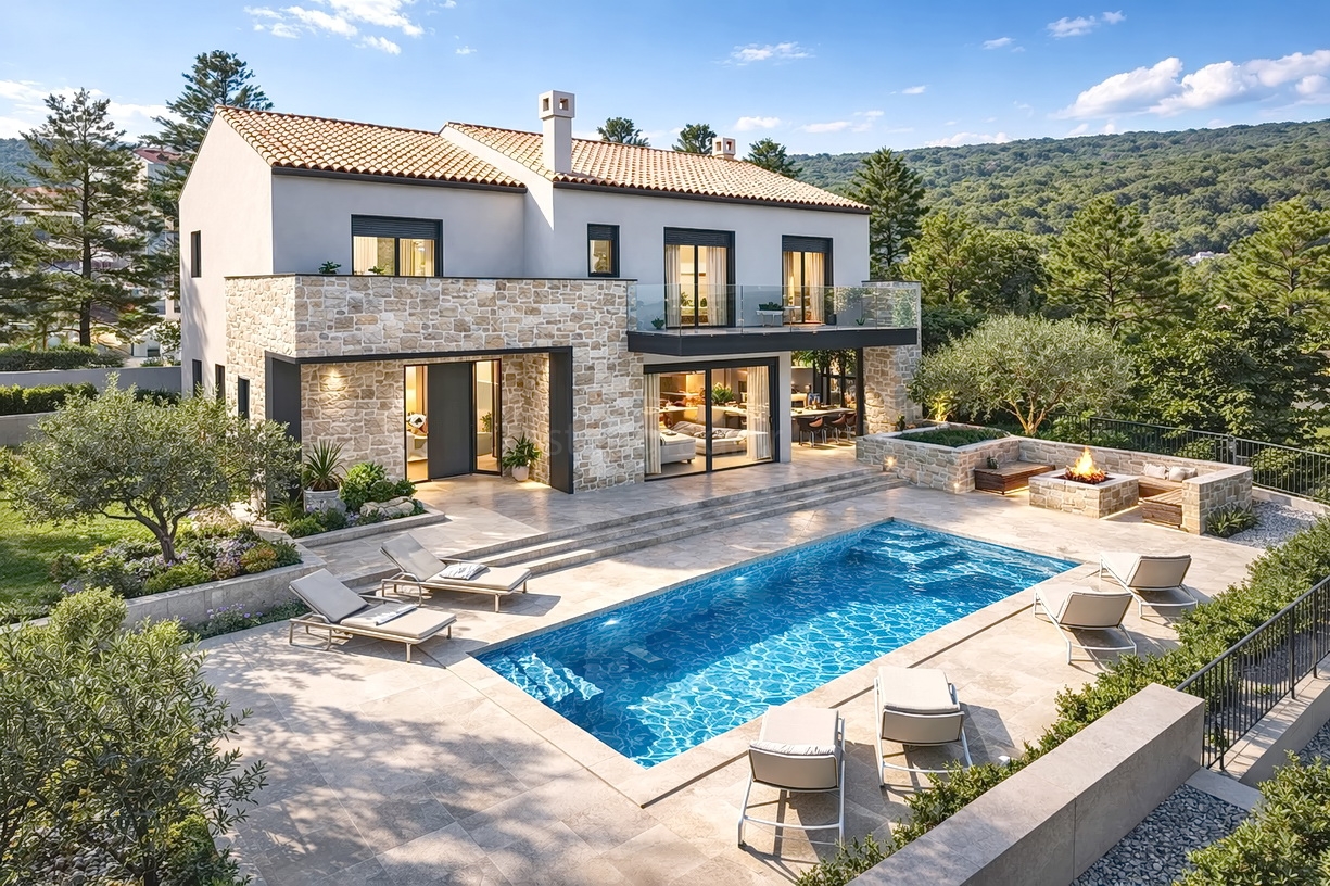 4 bedroom villa in Dobrinj, Croatia – 103633