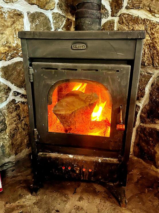 A restored 17th-century stone manor house, 208 m², on a 9,400 m² plot near Budva, is for sale.