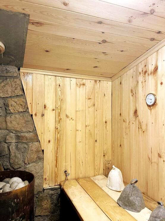 A restored 17th-century stone manor house, 208 m², on a 9,400 m² plot near Budva, is for sale.