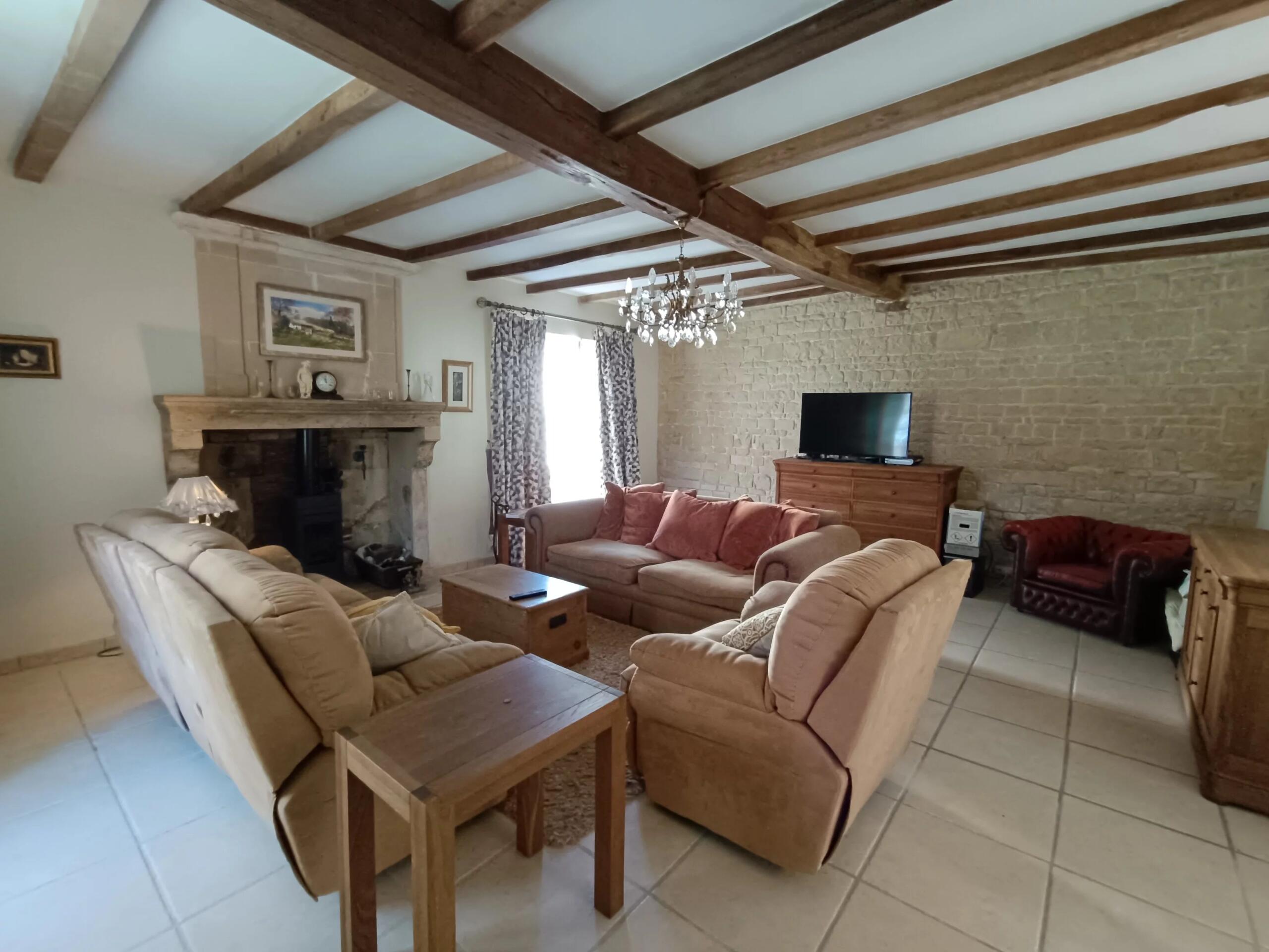 Pretty stone village house with annexe, Poitou-Charentes – France – BVI84115