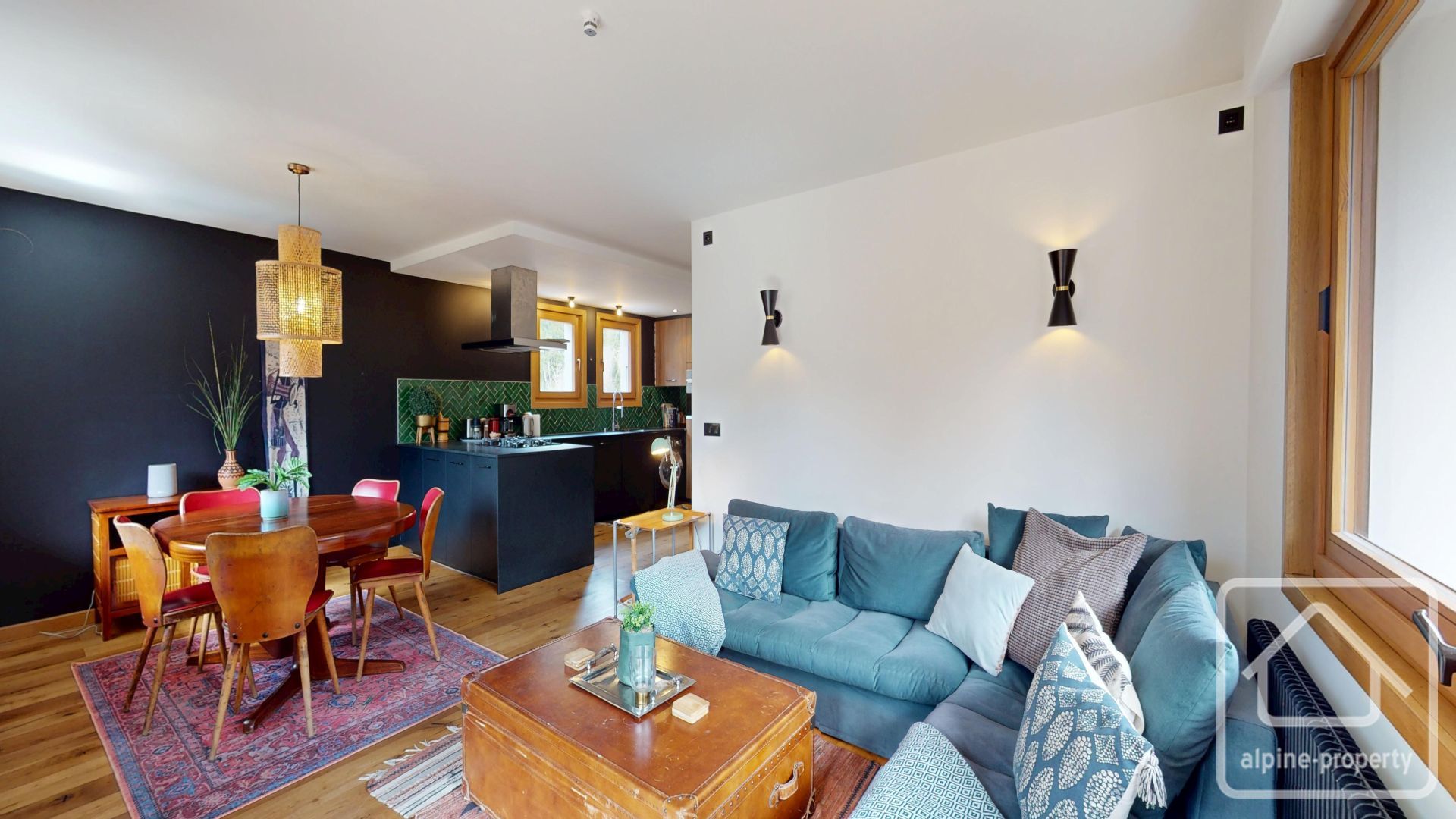 Two Bedroom Apartment In Chamonix Valley With Large Sunny Terrace, Private Parking Space And Shared Garden, One Hour From Geneva. – HIRONDELLE