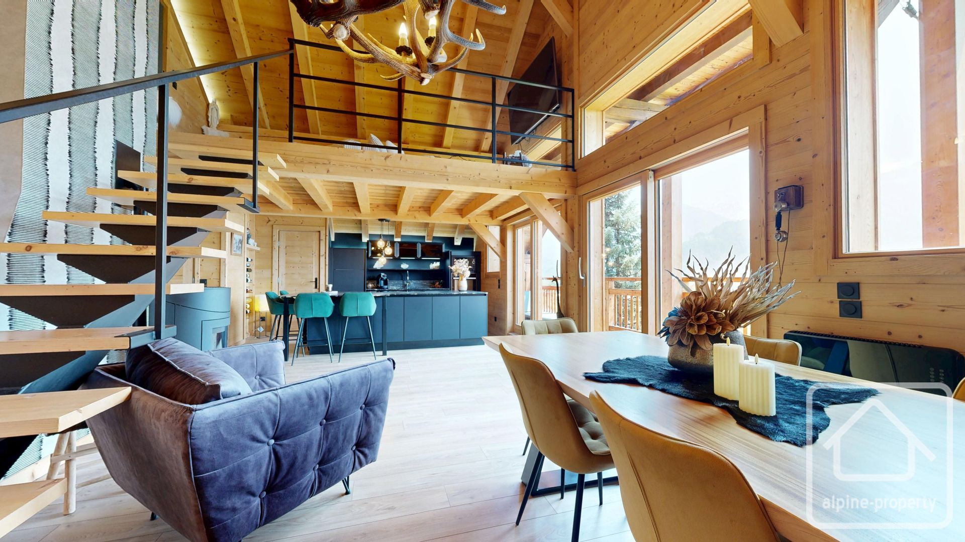 Stunningly Renovated Loft-style Apartment With South-facing Terrace, Garden, Private Parking, 45 Minutes From Geneva – NIDMARTINET