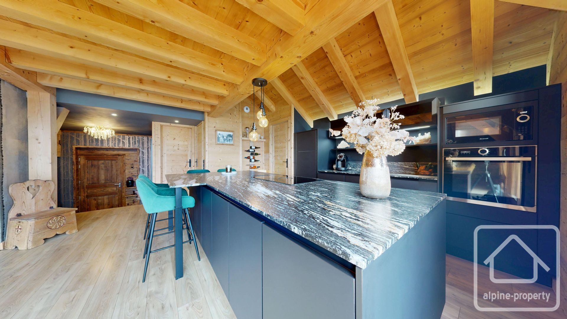 Stunningly Renovated Loft-style Apartment With South-facing Terrace, Garden, Private Parking, 45 Minutes From Geneva – NIDMARTINET