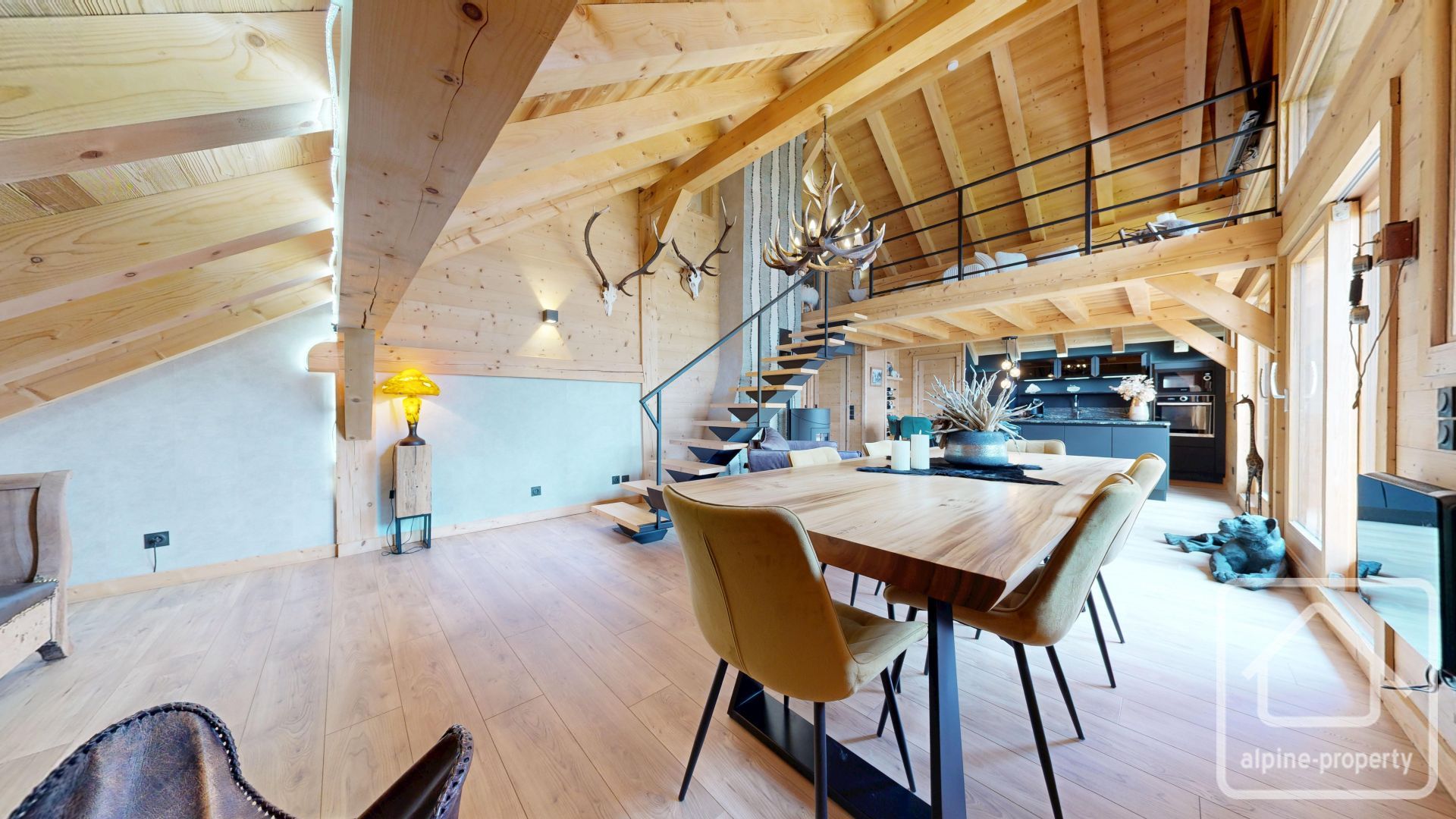 Stunningly Renovated Loft-style Apartment With South-facing Terrace, Garden, Private Parking, 45 Minutes From Geneva – NIDMARTINET