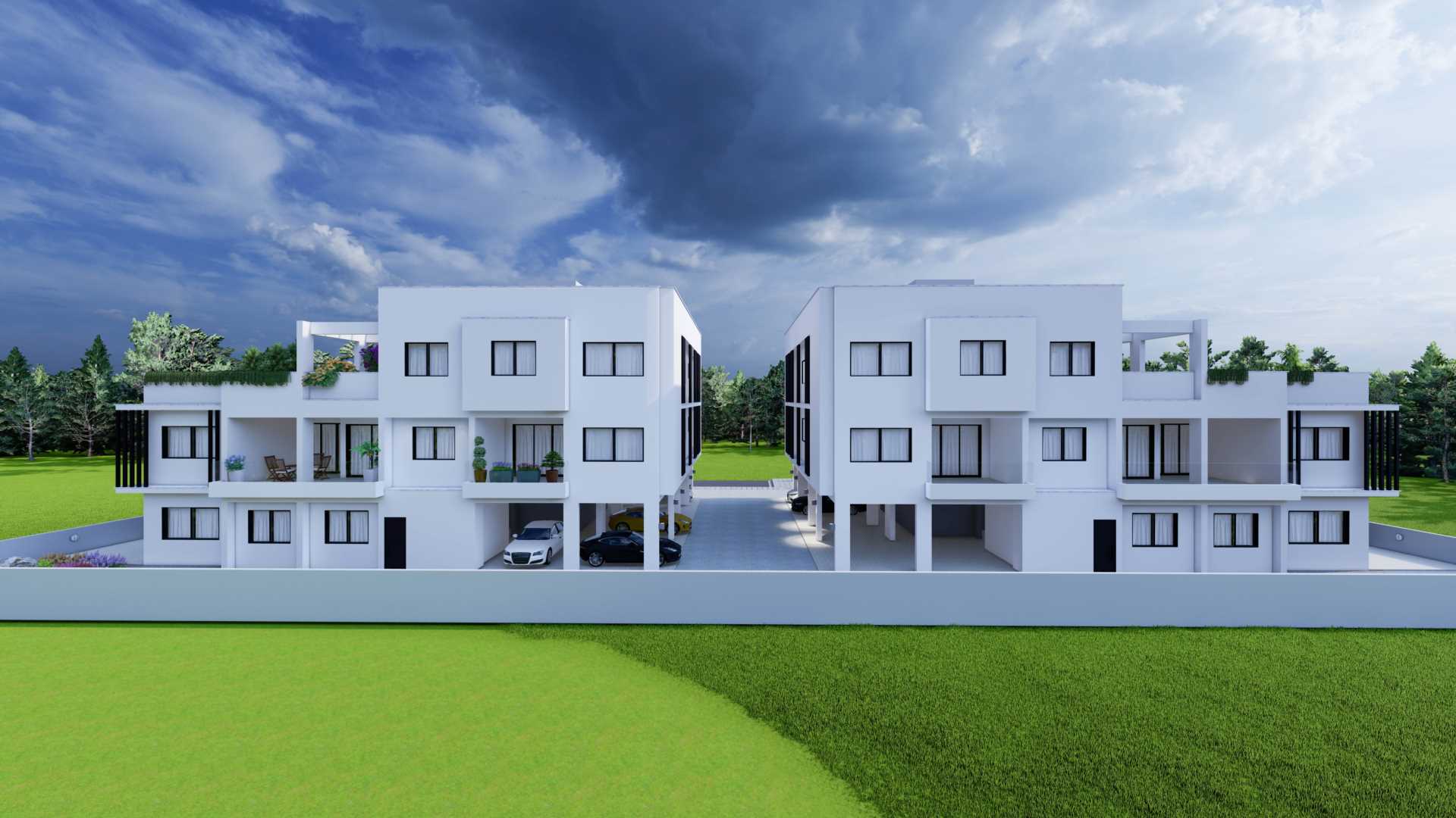 3 bedroom Apartment in Deryneia, Famagusta, Cyprus – IkD107dp