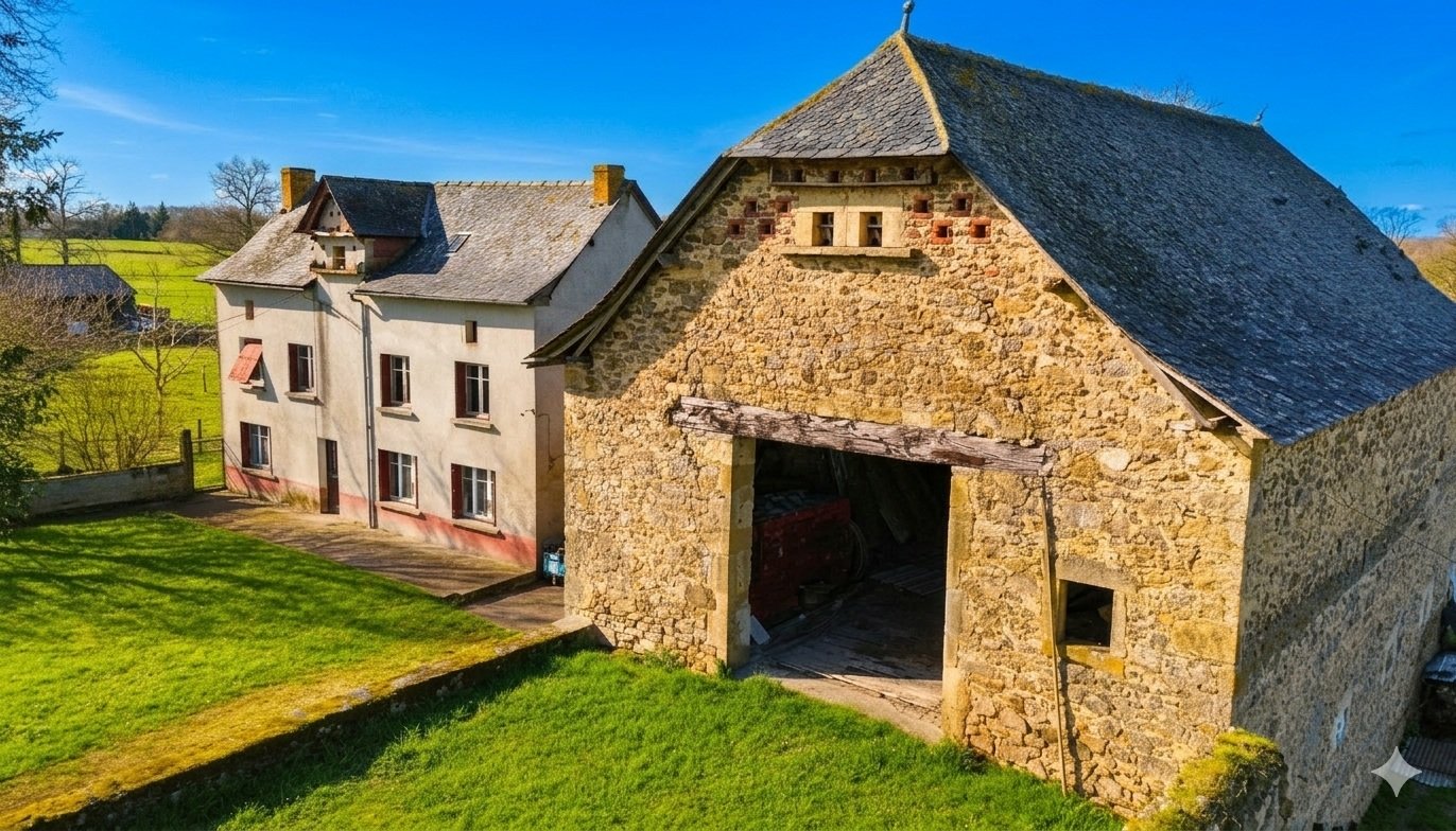 5 bedroom corps de ferme in Montbazens, Aveyron, France