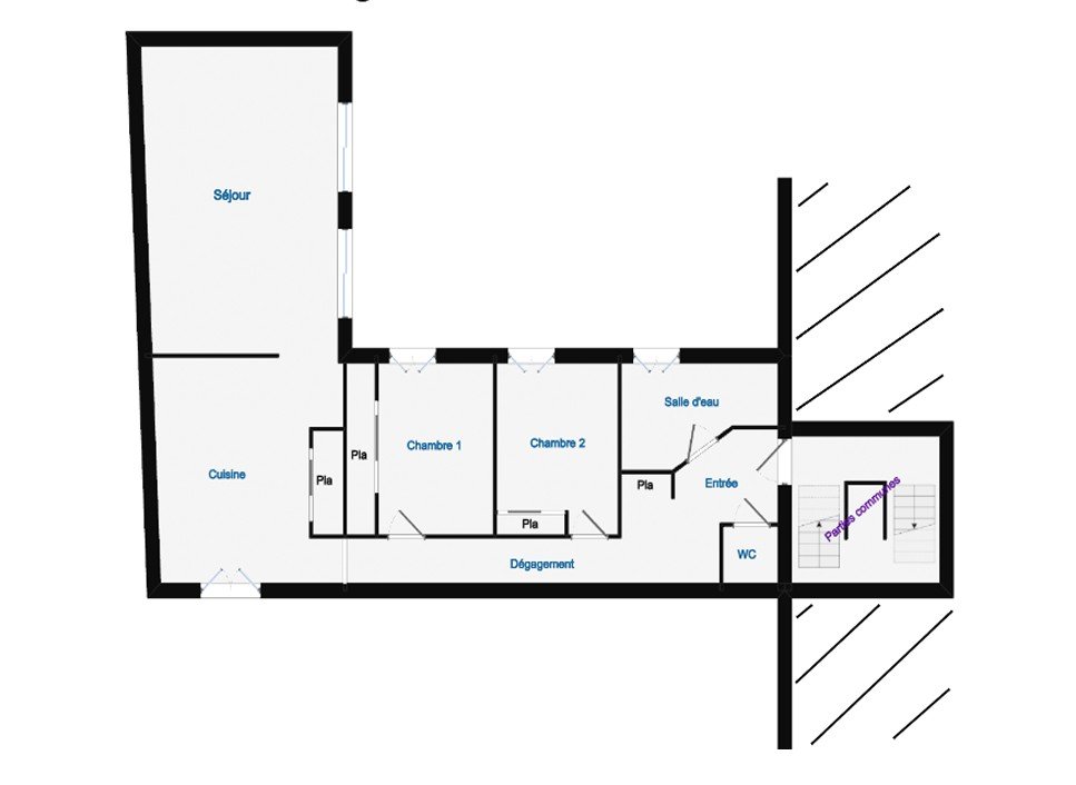 2 bedroom t3 in Millau, Aveyron, France