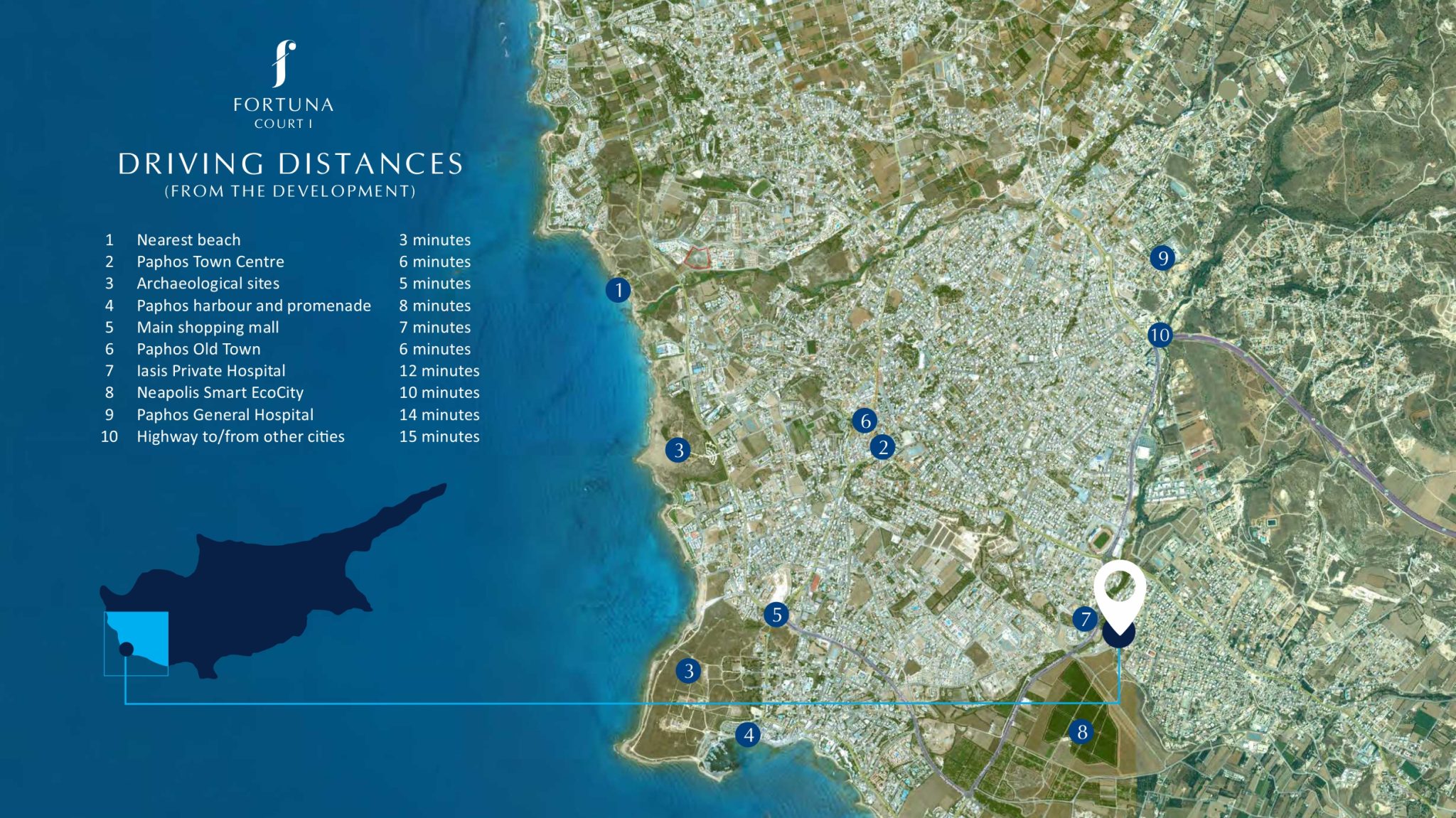 2 bedroom Apartments / Penthouses in Geroskipou, Paphos, Cyprus – A-FRTI-2-003