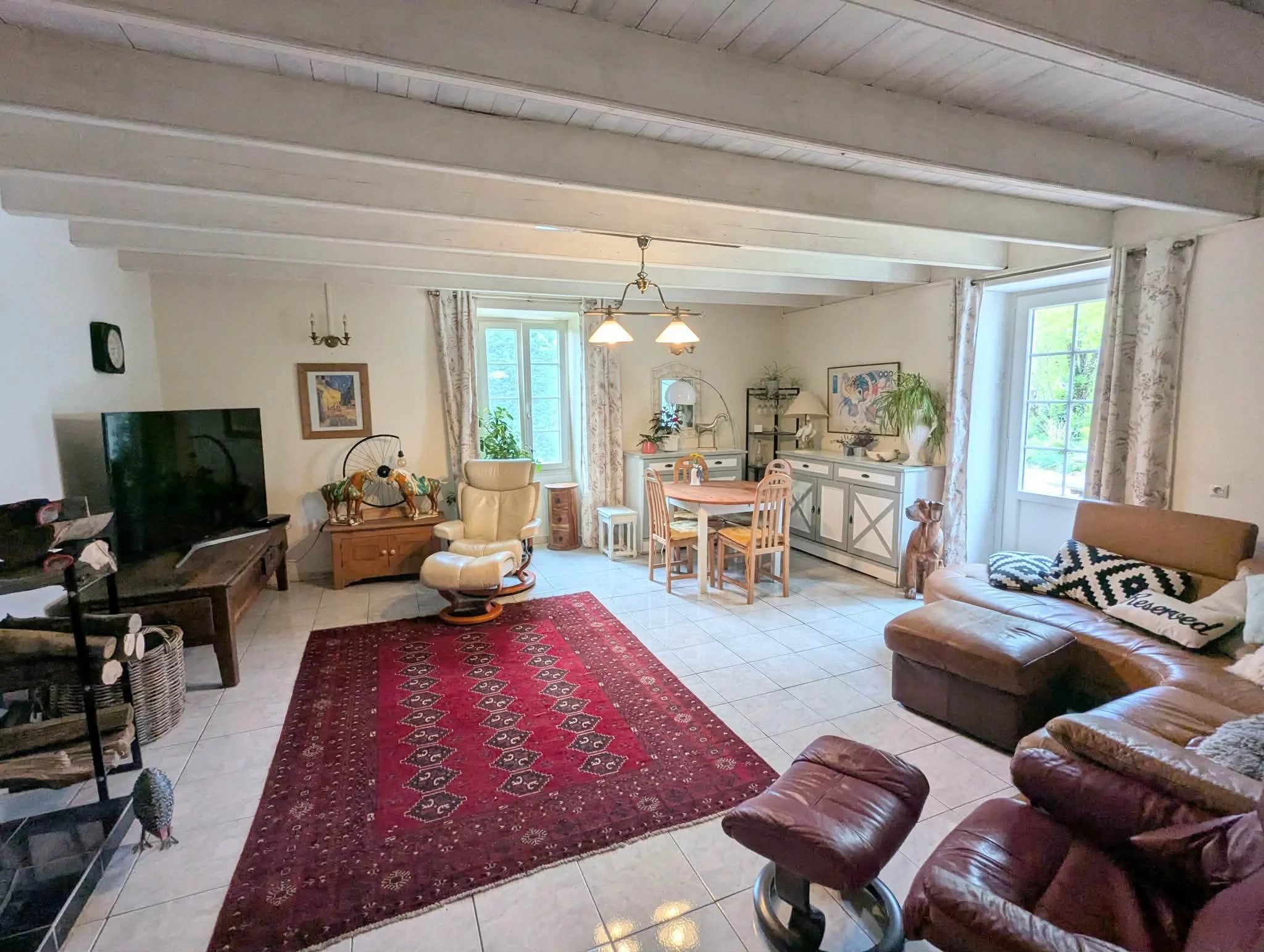 Charming Detached Village Home with Expansive Gardens and Countryside Views, Pays de la Loire – France – BVI85230