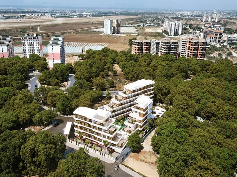 Contemporary Apartments in a residential complex in Altintas, Antalya – TC1980