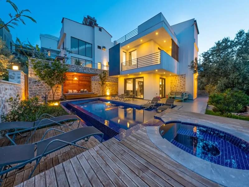 Detached Villa with fabulous views over Kalamar, Kalkan TC1979