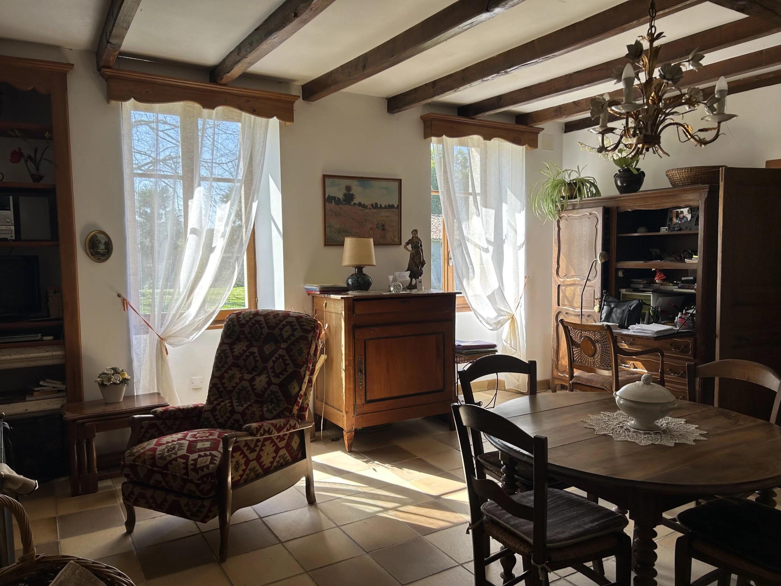 Two character properties with outbuildings and income potential, Poitou-Charentes – France – BVI85126