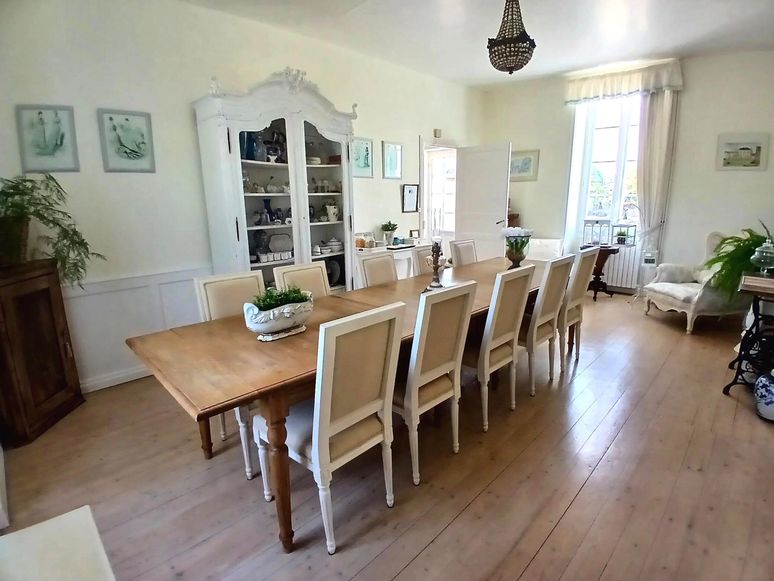 Elegant manor house estate with 8 bedrooms, guest houseswimming pool, Poitou-Charentes – France – BVI84985