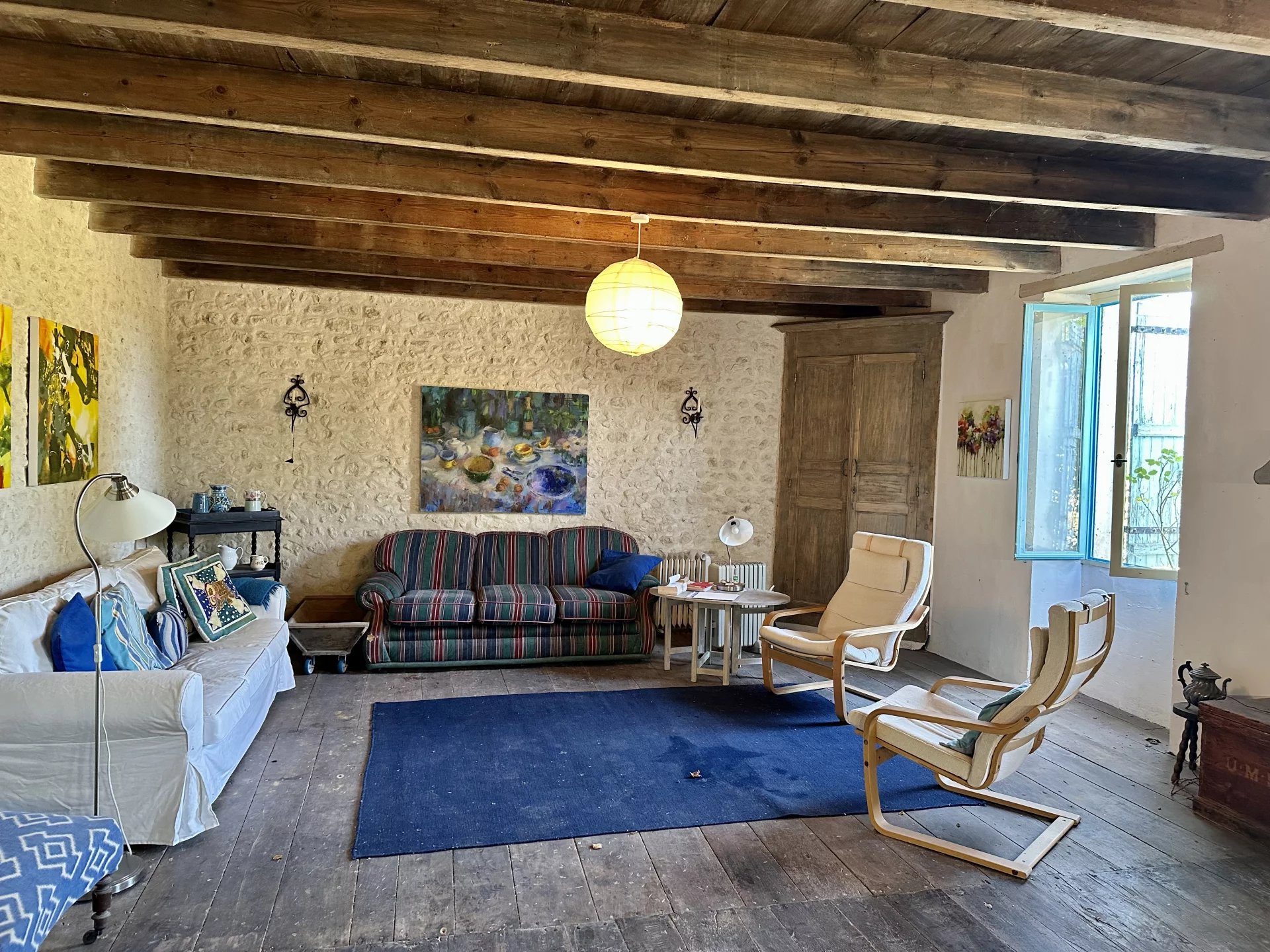 Traditional Charentaise Longere  in need of updating, Poitou-Charentes – France – BVI80860