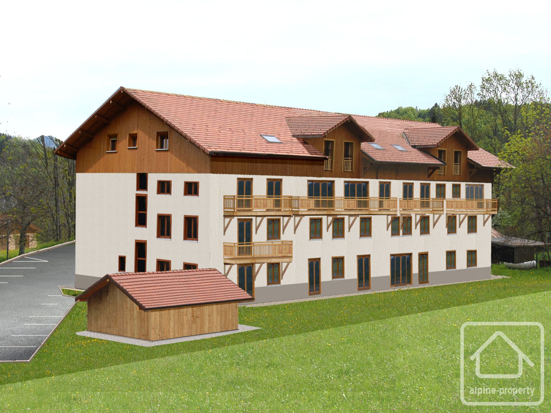 A 2 Bed Apartment In Shell Condition (77.2m2), Offering A Blank Canvas For Complete Fit-out. – CHAMPSB6