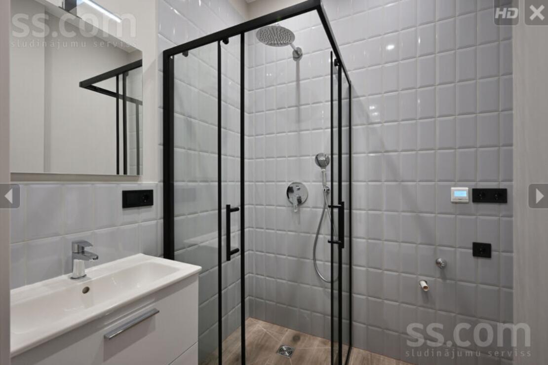 Modern apartment in a recently renovated apartment building.