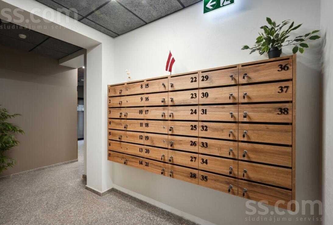 Modern apartment in a recently renovated apartment building.