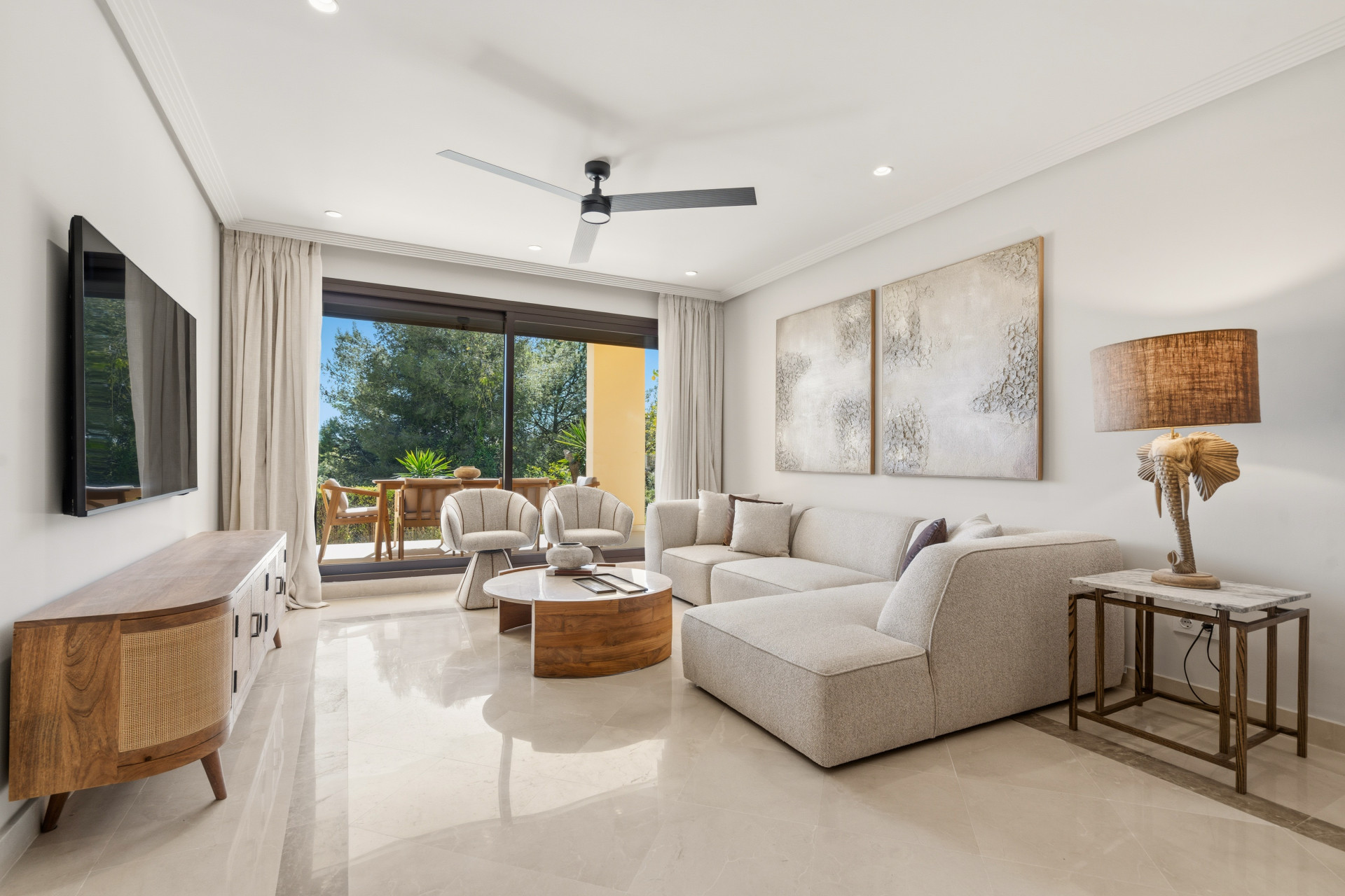 3 bedroom Ground Floor Apartment in Benahavis, Malaga, Spain – 428-05399D