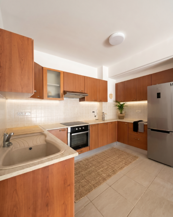 Fully Furnished – 2-Bedroom Apartment with Parking, Geroskipou, Paphos