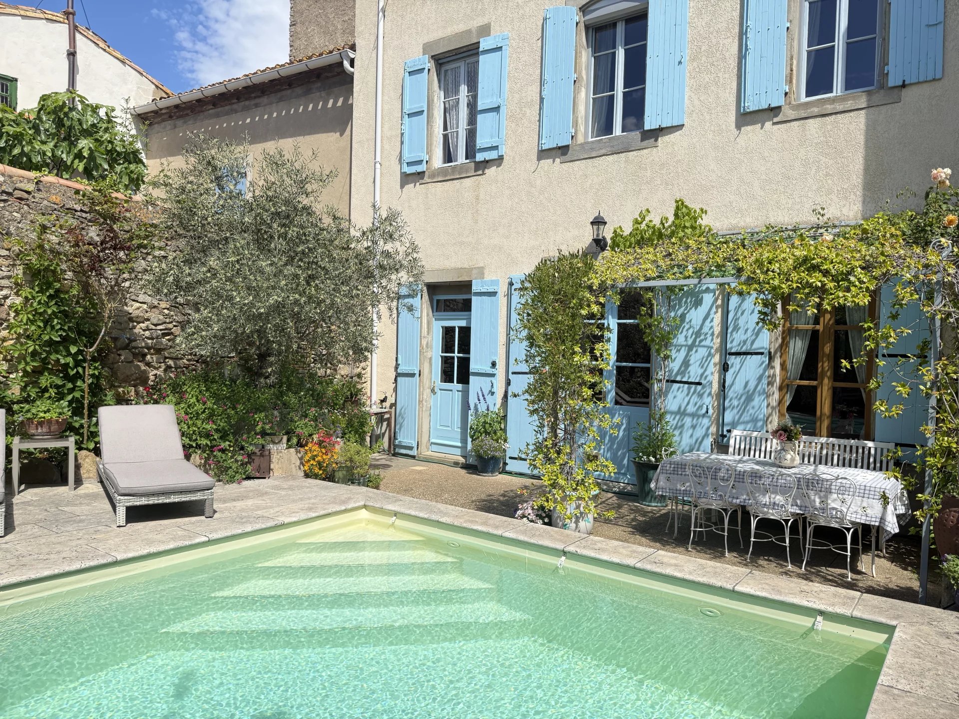 Former presbytery transformed with a luxurious finish inside and out, featuring walled garden and pool, Languedoc-Roussillon – France – BVI80965
