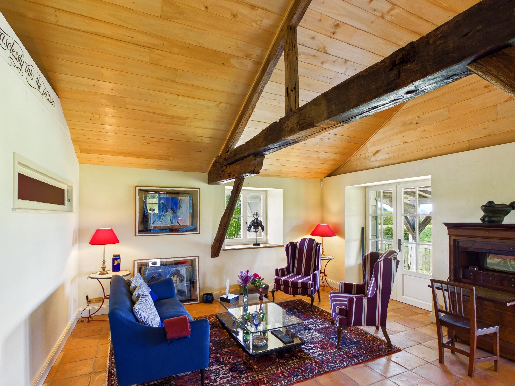 Elegant Barn Conversion with Guest House, 14m Pool and 360° Panoramic Views – Close to Eymet, Aquitaine – France – BVI85208