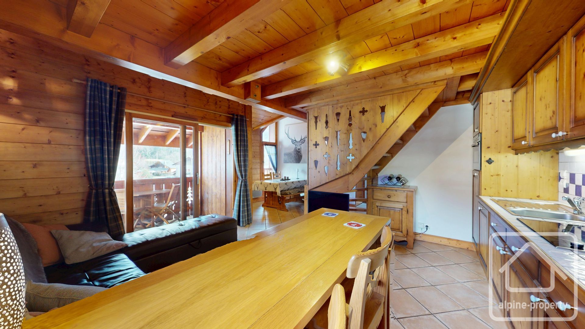 3 Bedroom Duplex Centrally Located In Samoens With Underground Garage And Cave, 20m From The Ski Bus And Local Mini Market – EPICEA