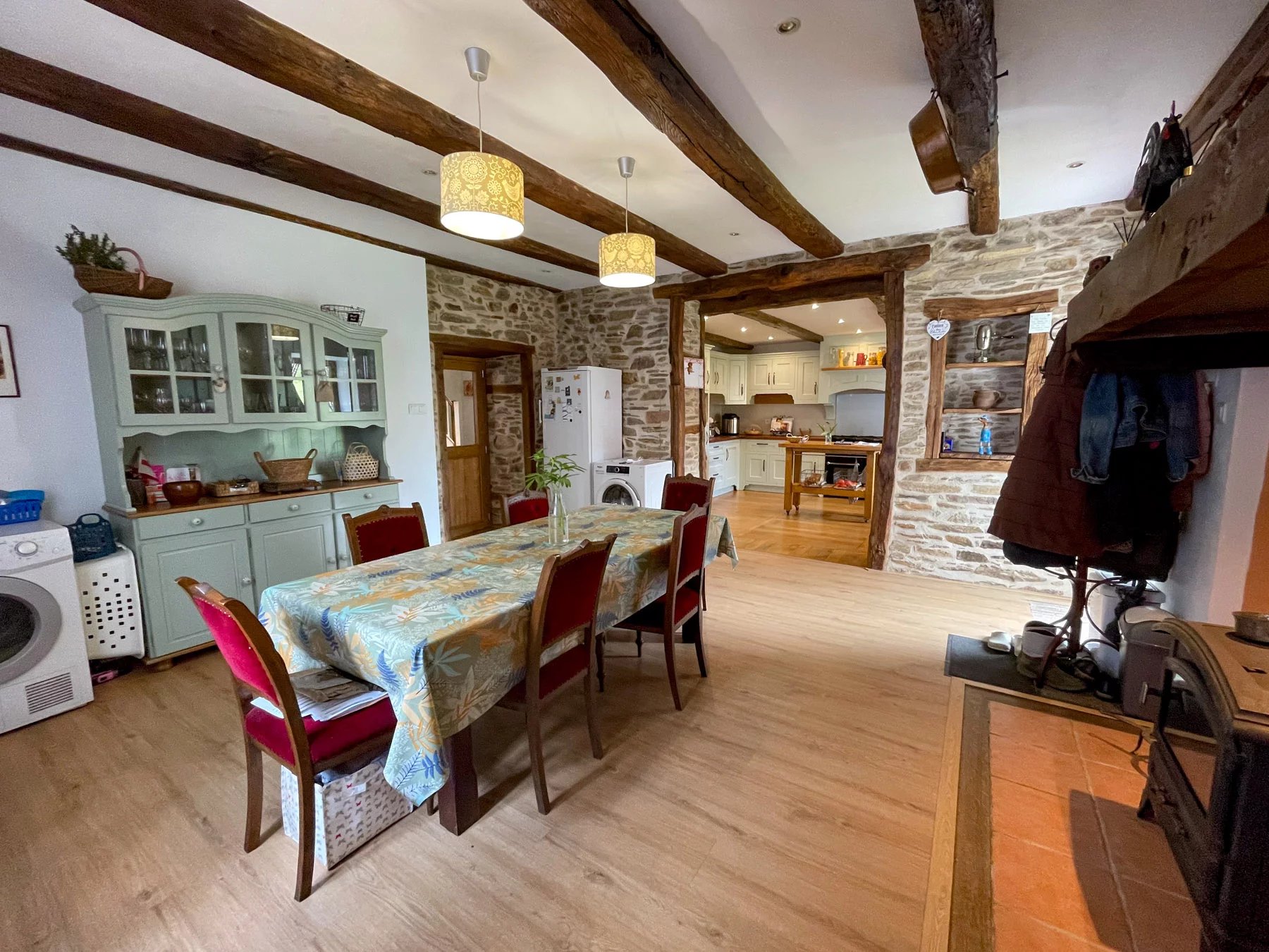 Character-filled, renovated stone house with two large barns and a good sized enclosed garden, Limousin – France – BVI85365