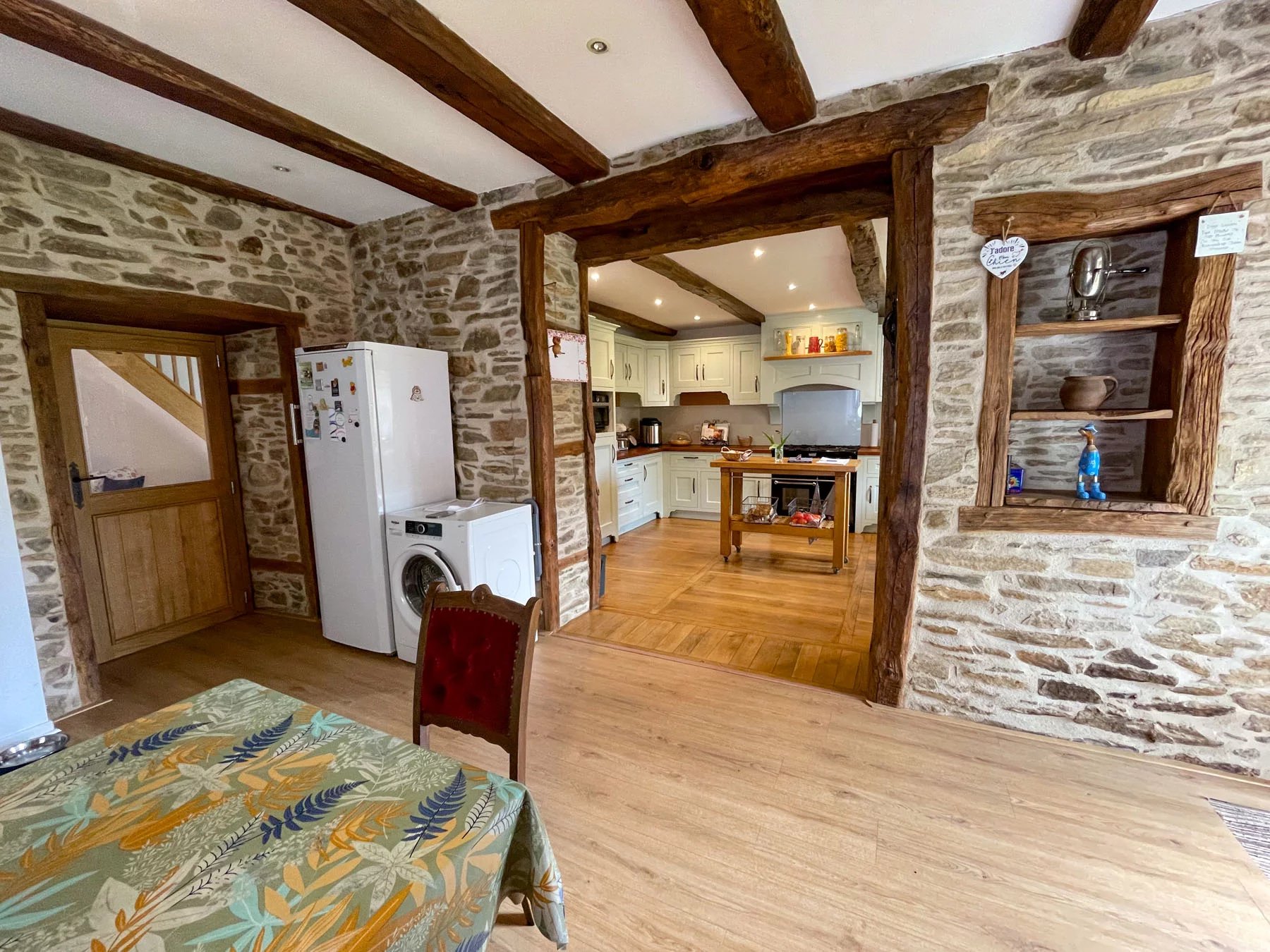 Character-filled, renovated stone house with two large barns and a good sized enclosed garden, Limousin – France – BVI85365