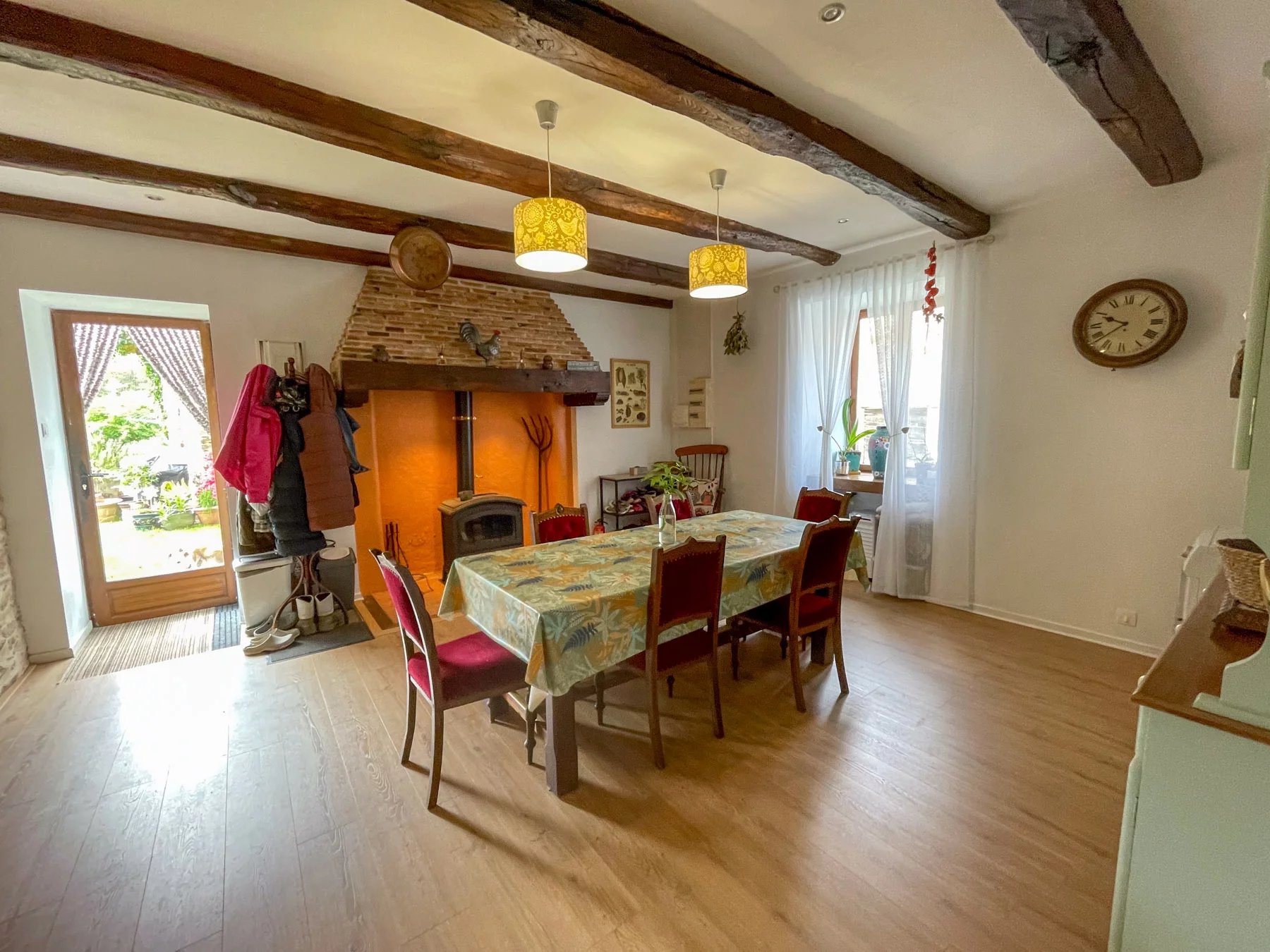 Character-filled, renovated stone house with two large barns and a good sized enclosed garden, Limousin – France – BVI85365