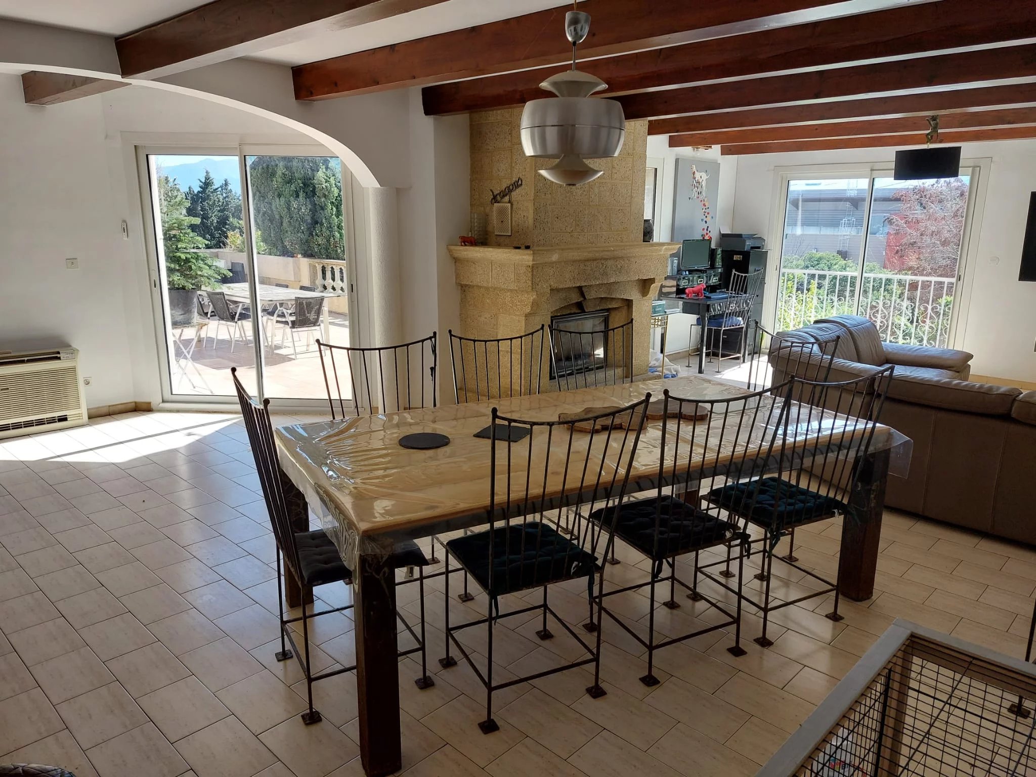 Villa 212 sqm, 5 bedrooms + 175 sqm annex, swimming pool, mountain views – Villeneuve-de-la-Raho, Languedoc-Roussillon – France – BVI84710