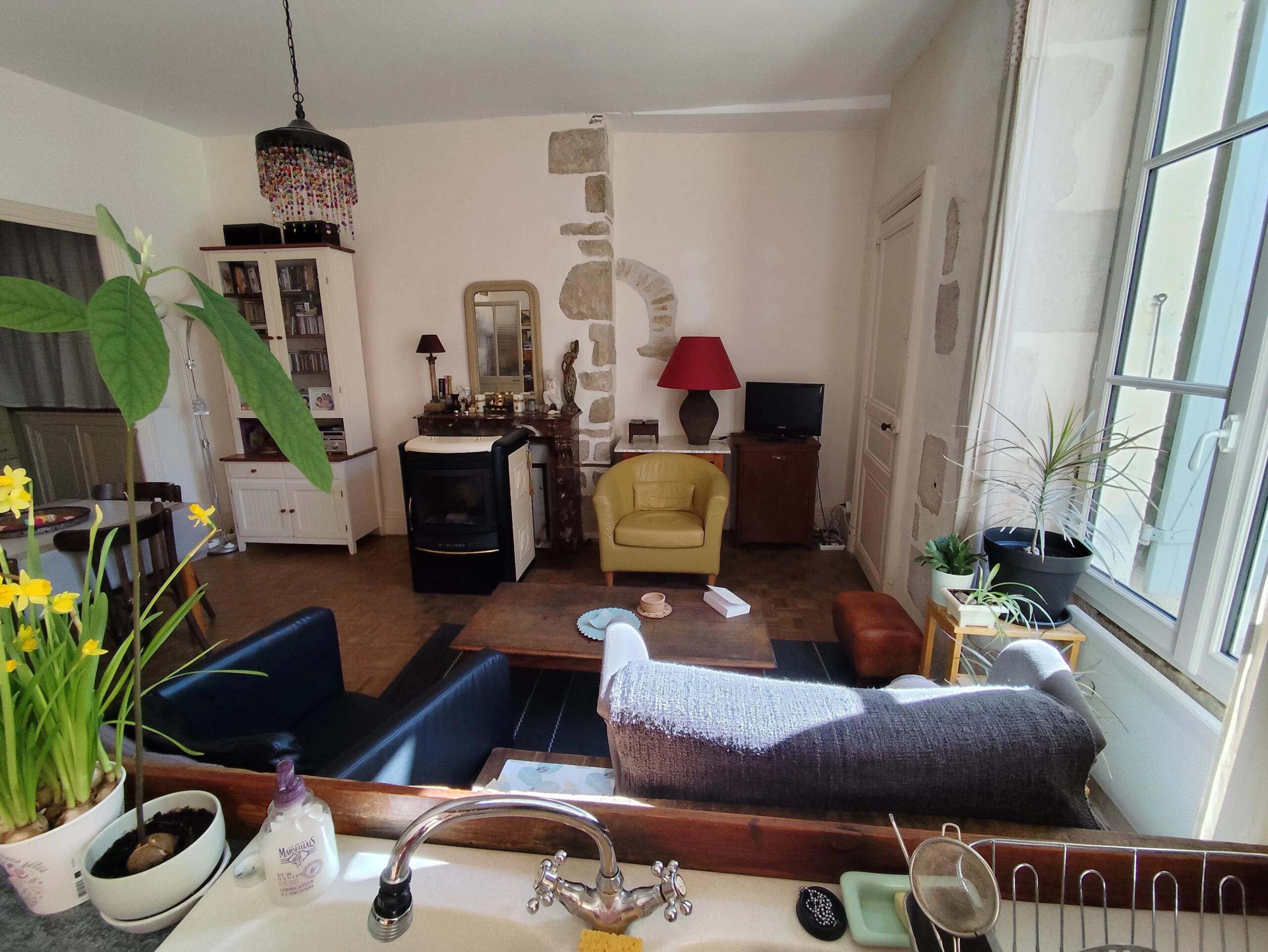 Beautiful Character 3-bed Townhouse in the Heart of Historic Civray, Poitou-Charentes – France – BVI85425
