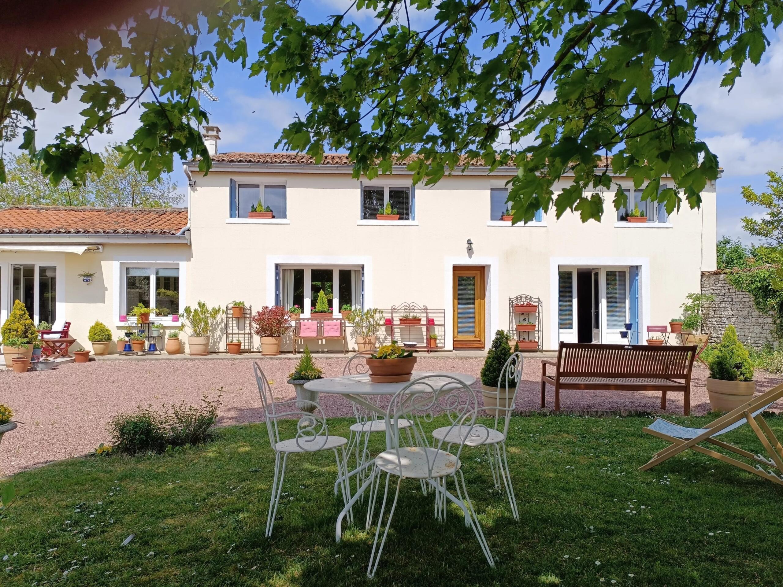 Renovated village house with pool and large garden, close to Matha, Poitou-Charentes – France – BVI85019