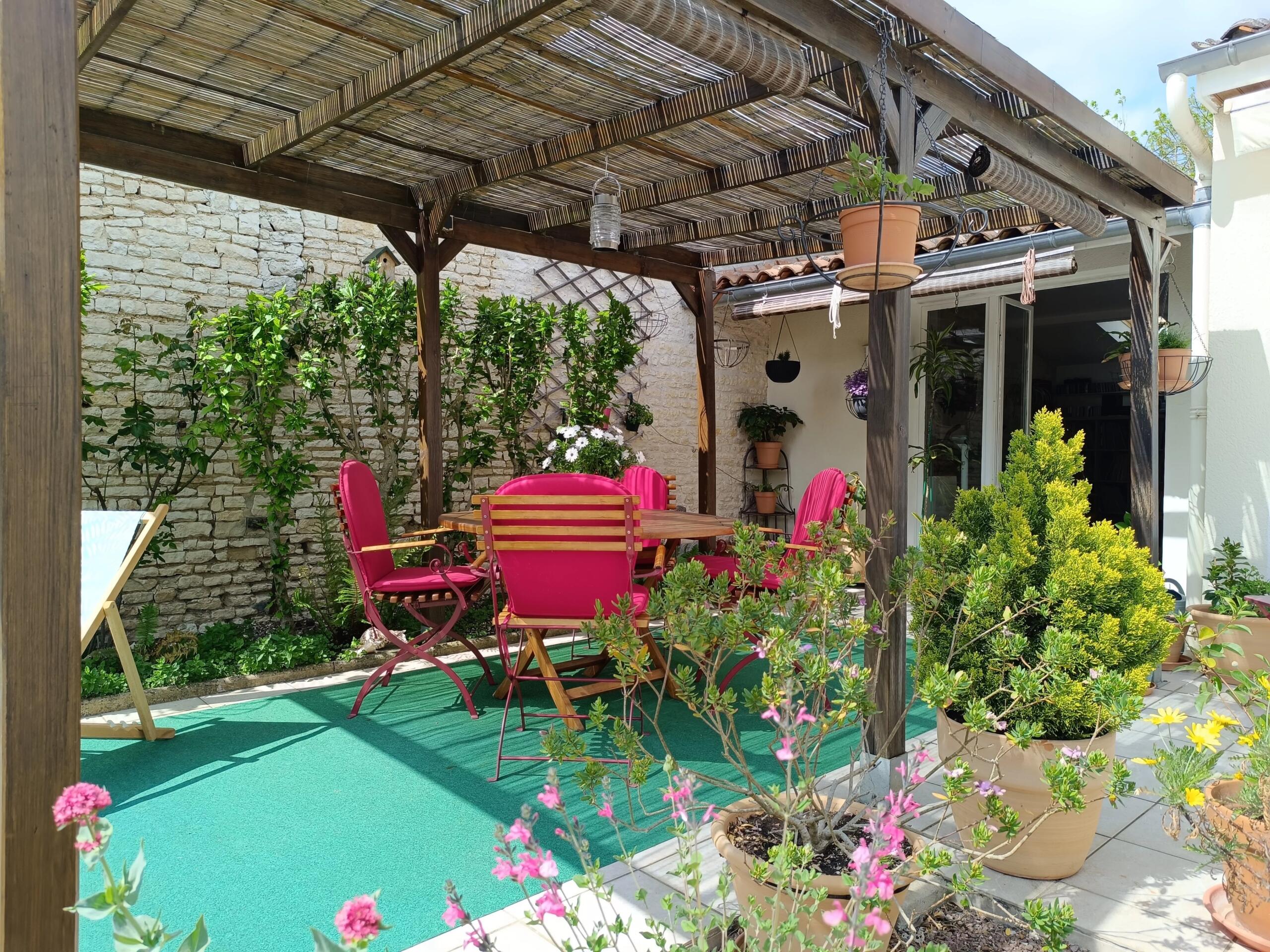 Renovated village house with pool and large garden, close to Matha, Poitou-Charentes – France – BVI85019