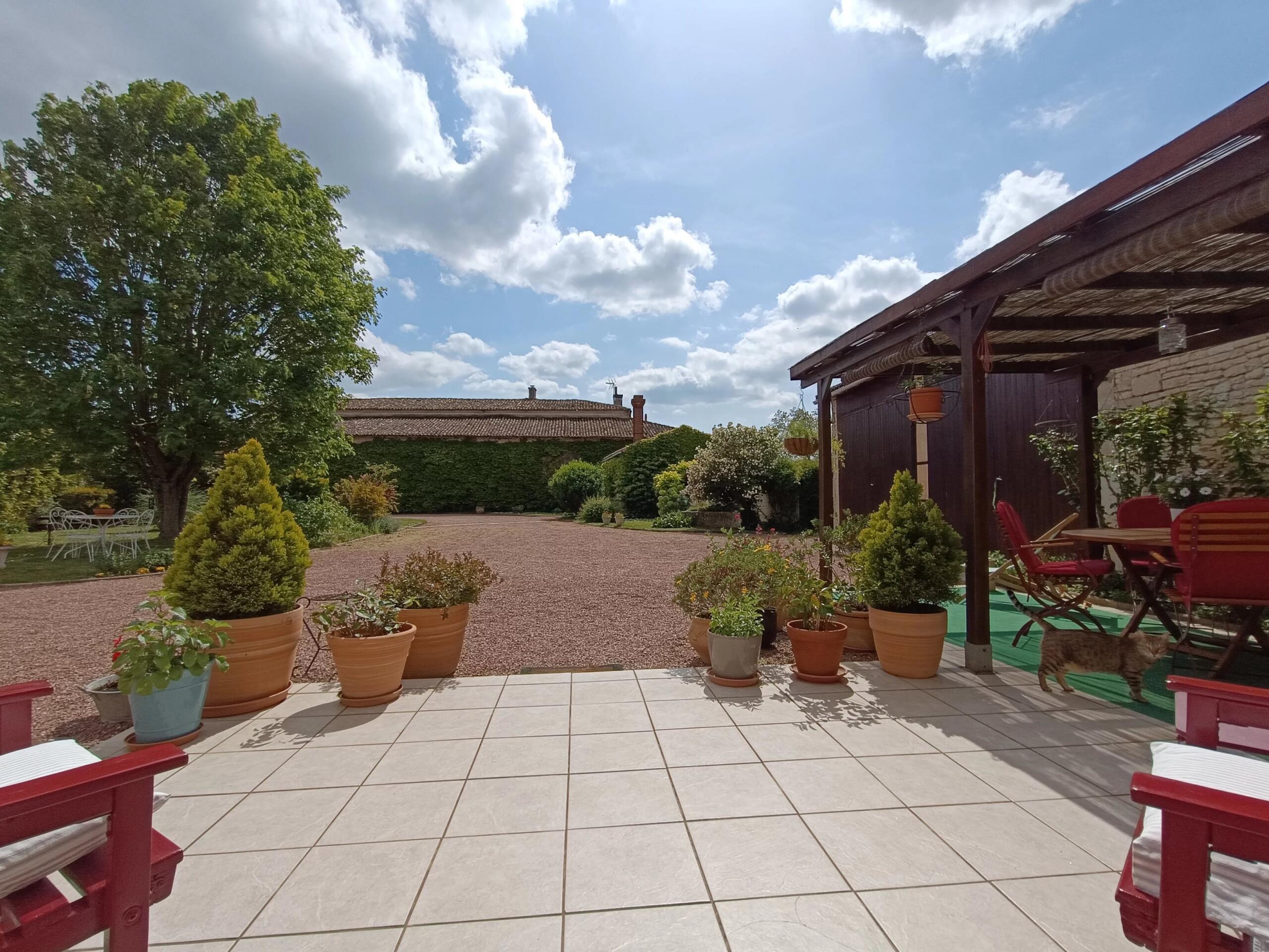 Renovated village house with pool and large garden, close to Matha, Poitou-Charentes – France – BVI85019