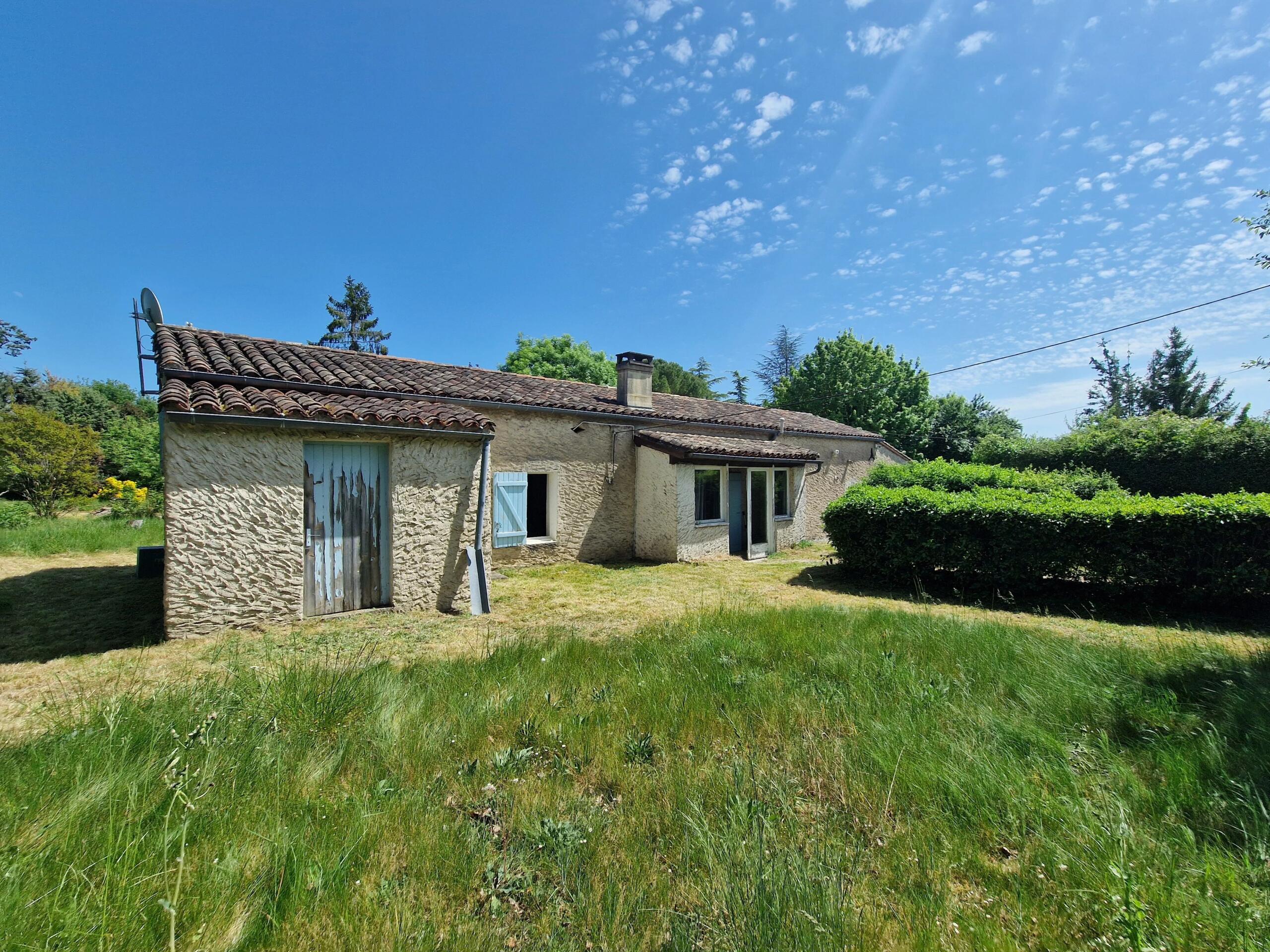 Charming Stone Cottage – A Great Project for Renovation Enthusiasts!, Aquitaine – France – BVI75723