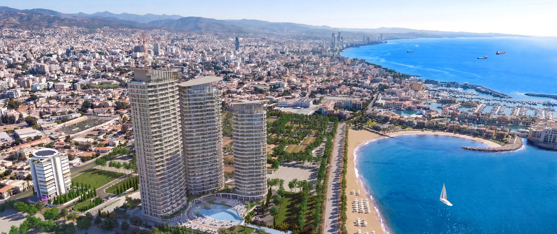 2 bedroom Apartments / Penthouses in Limassol, Cyprus – A-LBM-CT-2-1102