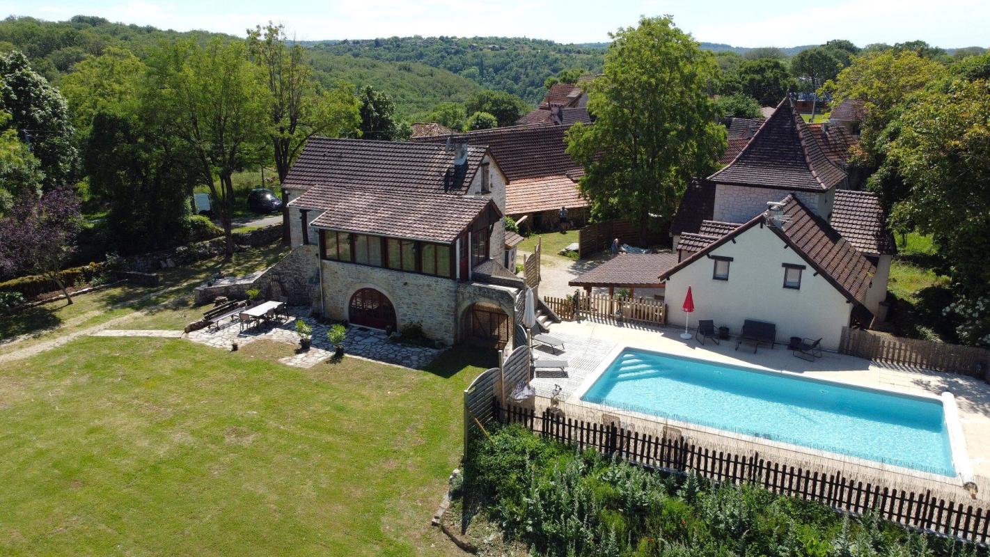 6 bedroom maison in Salvagnac Cajarc, Aveyron, France