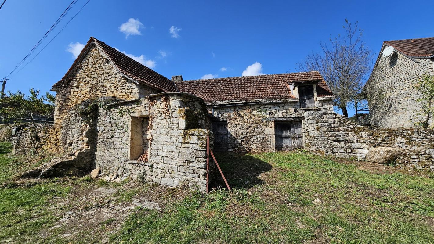 maison en pierres in Salvagnac Cajarc, Aveyron, France