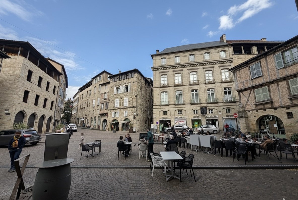 restaurant in Figeac, Lot, France