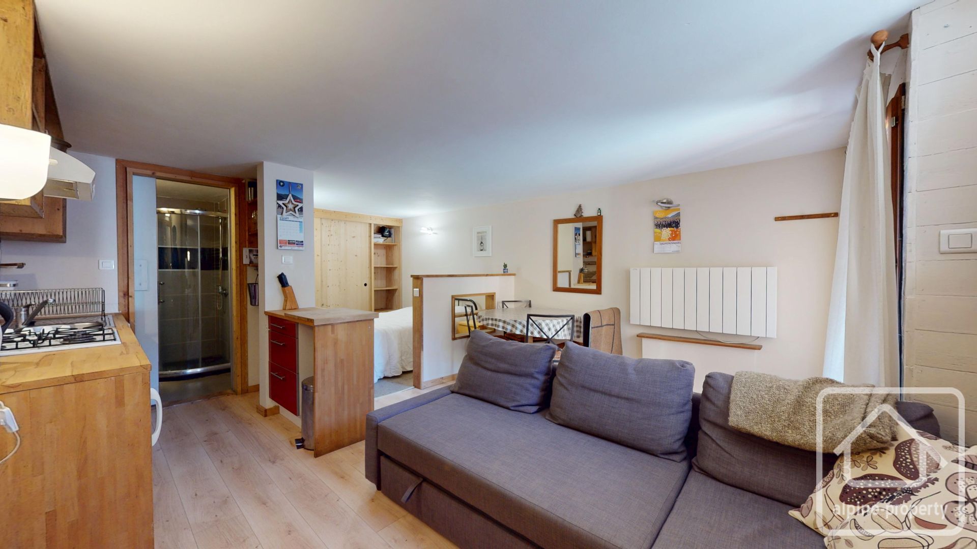Rare For Sale- Well Maintained Studio Apartment Which Is Just A 20 Minute Walk To The Centre Of The Village. – ABBAYE