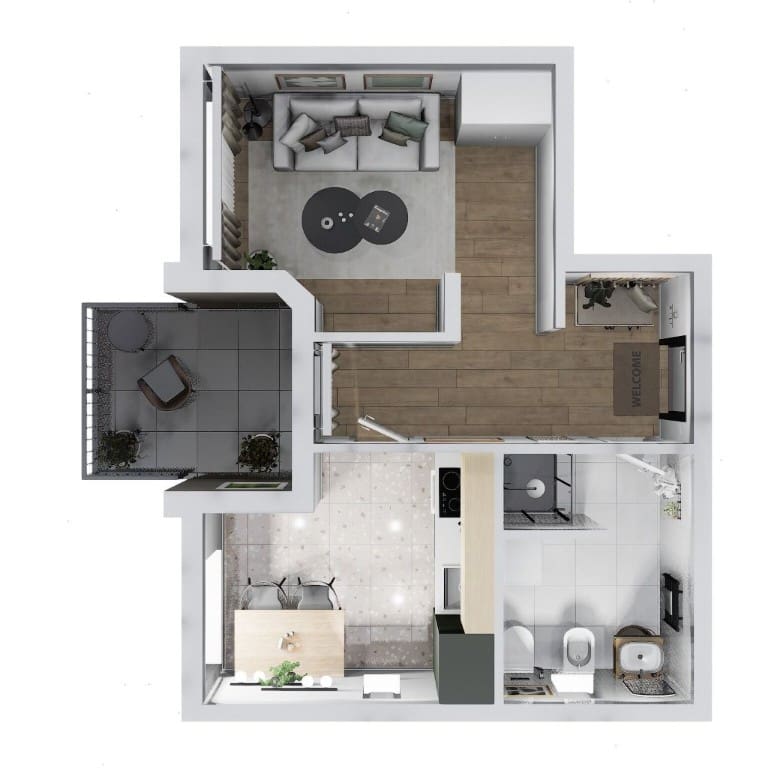 Utjeha Apartments for Sale — Brand New, Legal, Sea View, from €80,000, Montenegro – MREUT-01